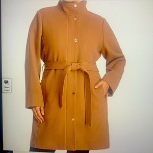 Michael Kors Belted Walker Coat 1xl only worn once!